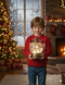 Новогодний ночник XMAS WDL WDL-2103C светится фонарик с мягким светом и таймером 10084 фото 3