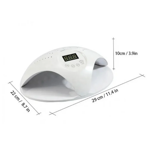 Професійна лампа для нігтів Beauty nail Sun 669-48WT LED+UV на дві руки 15770 фото