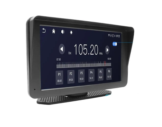 Автомобільний сенсорний монітор  стереосистема 7" Carplay 701W, Чорний / Портативний екран 09495 фото