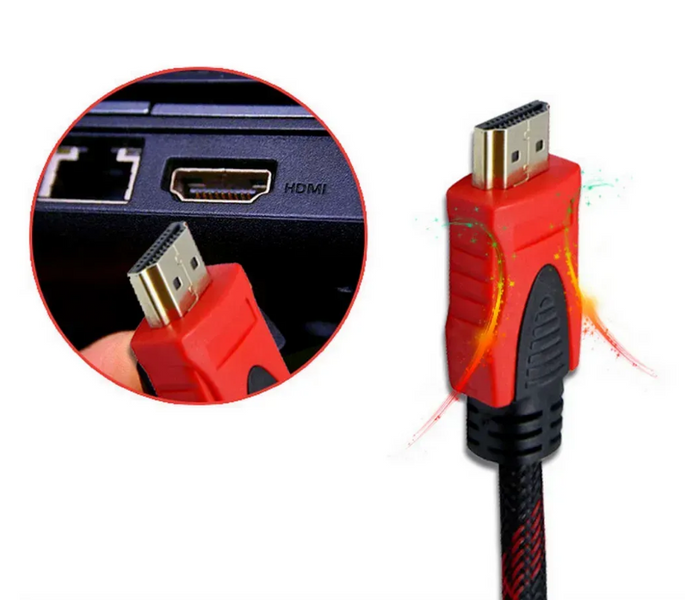 Кабель HDMI-HDMI (V1.4) 1.5м 02583 фото
