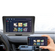 Автомобільний сенсорний монітор  стереосистема 7" Carplay 701W, Чорний / Портативний екран 09495 фото 1