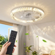 Лампа - вентилятор в патрон+пульт LED AY1035. Потолочный светильник 45W 4 скорости 17695 фото 1