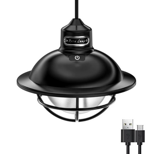 Лампа-фонарь подвесная SSP-10/LY13 / Аккумуляторный ретро LED-светильник / Лампа для кемпинга с USB-зарядкой 17830 фото