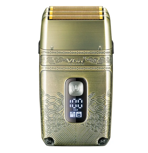 Профессиональная электробритва Шейвер VGR V-335 Shaver с тремя ножевыми блоками 10884 фото