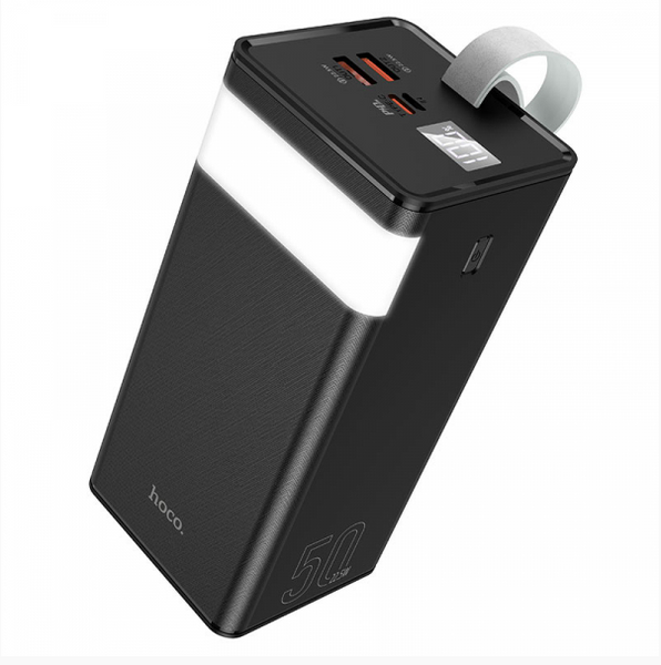 Универсальная мобильная батарея Hoco J86 PowerBank Hoco J86A 50 000mAh Black 86050 фото