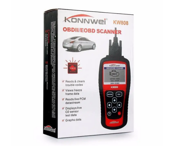 Автомобильный диагностический сканер Konnwei KW808 05593 фото