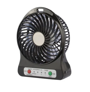 Аккумуляторный вентилятор Usb Mini Fan настольный, беспроводной мини вентилятор 01715 фото
