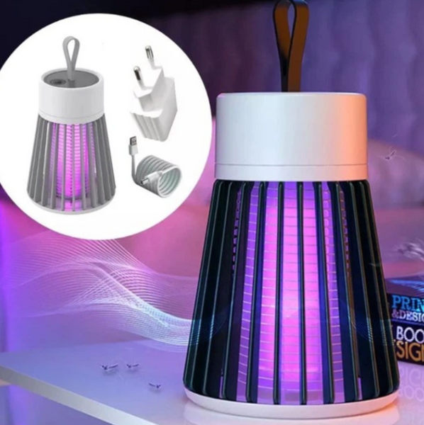 Электрический уничтожитель насекомых для дома Electronic shock Mosquito killing lamp 220V 08787 фото