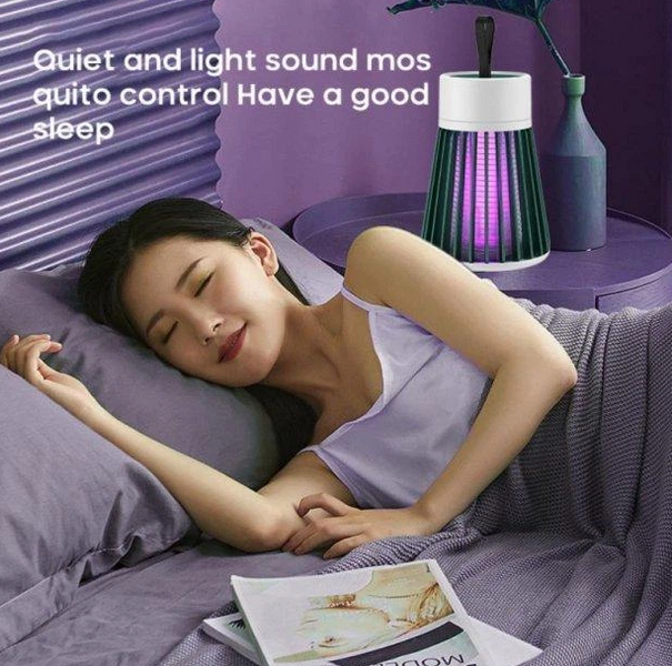 Электрический уничтожитель насекомых для дома Electronic shock Mosquito killing lamp 220V 08787 фото