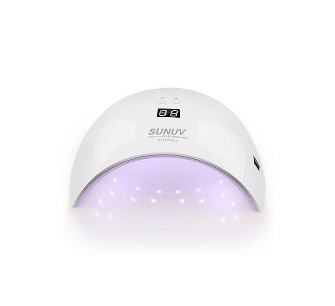 Лампа SUNUV 9c , UV-LED 24Ватів, таймер, датчик руху, сушіння 5 пальців 04373 фото