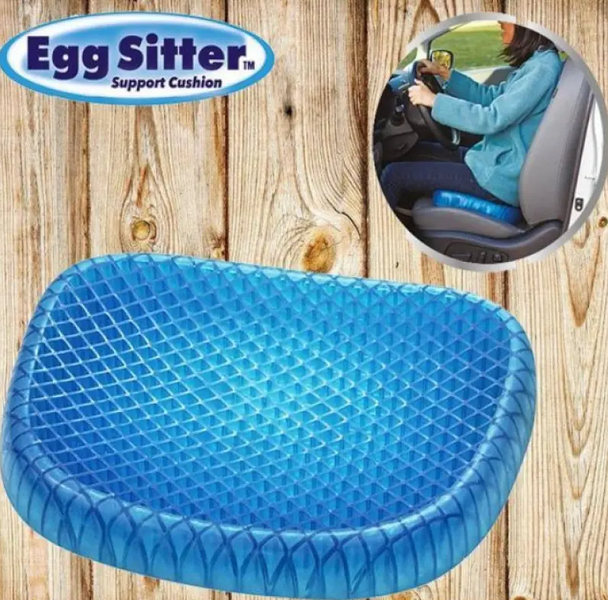 Гелева подушка Egg sitter ортопедична для розвантаження хребта, подушка для сидіння 30333 фото