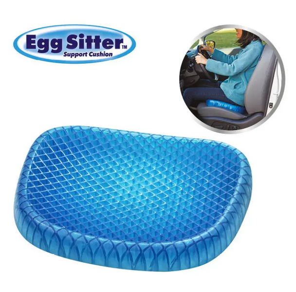 Гелева подушка Egg sitter ортопедична для розвантаження хребта, подушка для сидіння 30333 фото