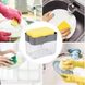 Органайзер для мочалок с мыльницей и дозатором нажимная Soap Pump Sponge Caddy 01150 фото 1