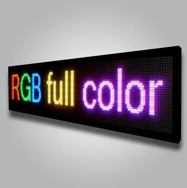 Светодиодная строка 135*40 RGB+WI-FI 02256 фото