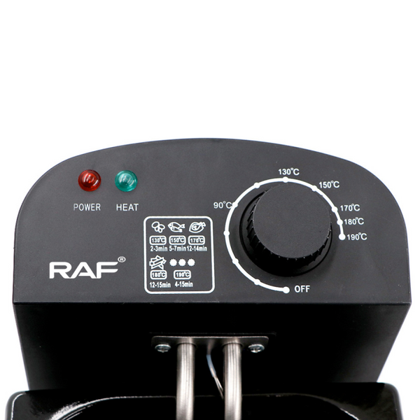 Фритюрница для приготовления фри-картофеля электрическая бытовая RAF R5299 3.5 л 2000 W для дома электрофритюр 05219 фото